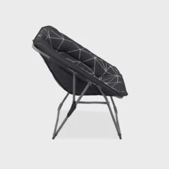 Portal Outdoor House Bilboa Luxury Folding Moon Style Chair Grey PT-CH-BILBAO-NIGHT -Nature Camping Store 4.bilbaogrey2 2