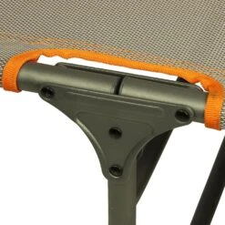 Portal Outdoor Lounger Sun Or Camping Bed Green With Orange Headrest And Stitching PT-CH-AVA -Nature Camping Store 914agjn157l. ac sl1500 2