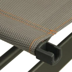 Portal Outdoor Ken Reclining Chair Grey With A Blue Headrest And Stitching Complete With Anna Footrest -Nature Camping Store 91wjtiyekrl. ac sl1500 1 1