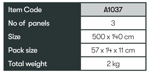 Quest Falcon 500 Windbreak Grey A1037 10 Quest Falcon 500 Windbreak Grey A1037 - Image 8