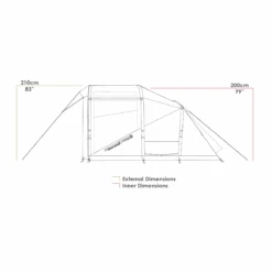 Zempire Evo TS 4 Person Inflatable Tent 2023 ZE-0207004-003 -Nature Camping Store evo ts 0207004 002 web simplified profiles ss22 1