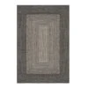 Gardenwize Faux Jute Outdoor Rug - Dark Grey - 80cm X 150cm GW454 -Nature Camping Store gw454 image 1 800x800 1 1