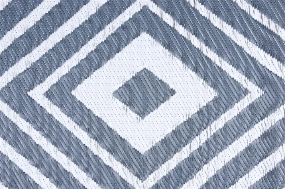 Leisurewize Prisma Outdoor Rug (Grey/White) - 120cm X 180cm (Medium)GW374 4 Leisurewize Prisma Outdoor Rug (Grey/White) - 120cm X 180cm (Medium)GW374 - Image 2