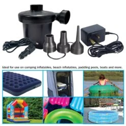 Streetwize Electric Air Pump 240/12 Volt SWAP -Nature Camping Store image 5 1