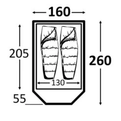 Kampa Brighton 2 CT3322 9120000242 Grey 5 Kampa Brighton 2 CT3322 9120000242 Grey -Nature Camping Store kampabrighton2fp compressor 1 1