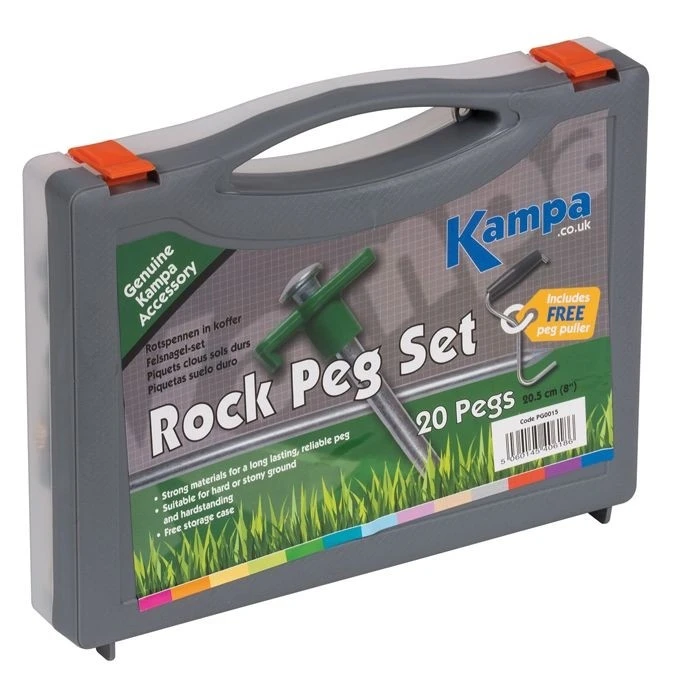 Kampa Rock Peg Pack (20) 9120001289 3 Kampa Rock Peg Pack (20) 9120001289