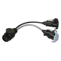 Maypole MP603 Adaptor 13 Pin Vehicle To 7 Pin 12N & 12S Trailer