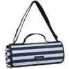 Three Rivers Navy Stripe Picnic Blanket