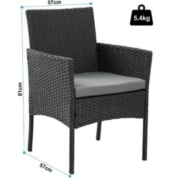 4 Piece Weatherproof Rattan Suite -Nature Camping Store patio furniture5