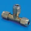 PLS T-Piece 3/8 X 3/8 X 5/16" Copper Fittings 2048/5 -Nature Camping Store pls 2048 3 8incht