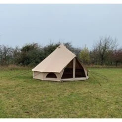 Quest Elite Bell Tent Signature 5 Metre A5001 -Nature Camping Store questelitesignature4mbellout compressor 1 1