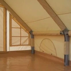Royal Leisure Luxury Inflatable Air Safari Tent W500 11 Royal Leisure Luxury Inflatable Air Safari Tent W500 -Nature Camping Store royal safari tent interior 1