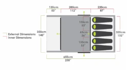 Zempire Evo TL V2 5 Person Inflatable Tent 2023 ZE-0197002-003 -Nature Camping Store s l1600 1 48