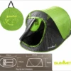 Summit Hydrahalt 2 Pop-up Tent Green -Nature Camping Store s l1600 2 4