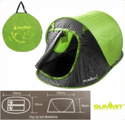 Summit Hydrahalt 2 Pop-up Tent Green