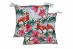 Gardenwize Pack Of 2 Pattern Colourful Home Garden Caravan SEAT Cushions 45x45cm