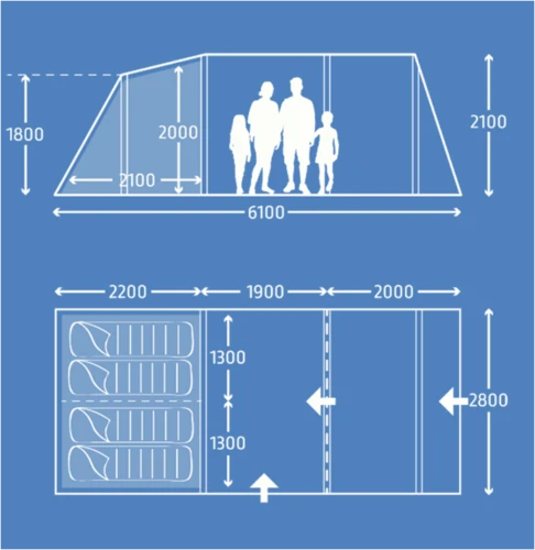 Kampa Hayling 4 AIR 9120001254 3 Kampa Hayling 4 AIR 9120001254