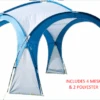 Royal Event Shelter UPF30+ Sun Shelter 3.5 X 3,5m Camping Gazebo INC WALLS W530
