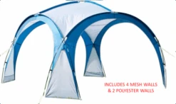 Royal Event Shelter UPF30+ Sun Shelter 3.5 X 3,5m Camping Gazebo INC WALLS W530