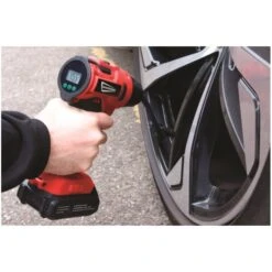 Streetwize Rechargeable Digital Air Compressor SWAC9 -Nature Camping Store streetwizecordlessaircompressorswac22action