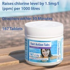 Clearwater Fast Action Tabs Chlorine Tablets CH0022 -Nature Camping Store tabs 6